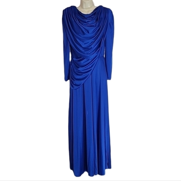 Mr. Jay Dresses & Skirts - Mister Jay Dress Vintage Full Length Maxi Formal Blue Size 10